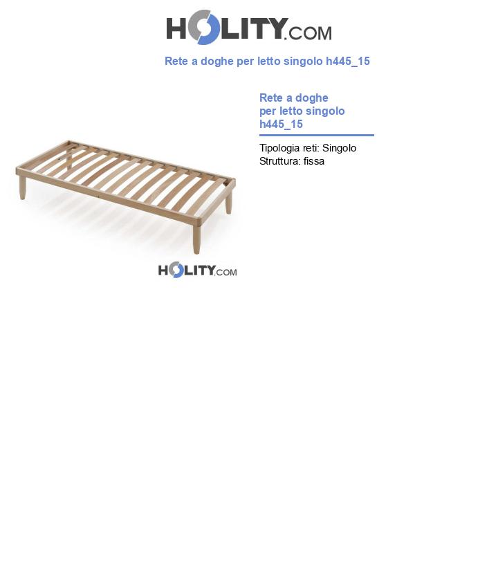 Rete a doghe per letto singolo h445_15
