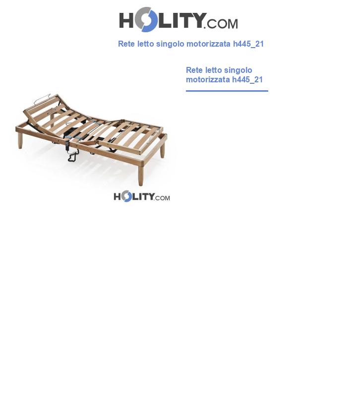Rete letto singolo motorizzata h445_21