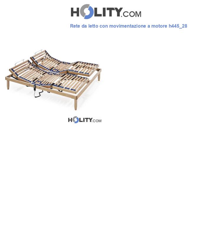 Rete da letto con movimentazione a motore h445_28