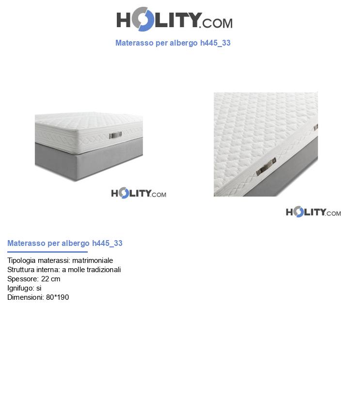 Materasso per albergo h445_33