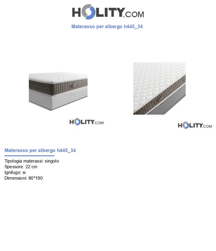 Materasso per albergo h445_34