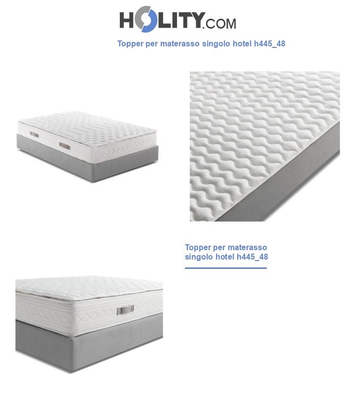 Topper per materasso singolo hotel h445_48