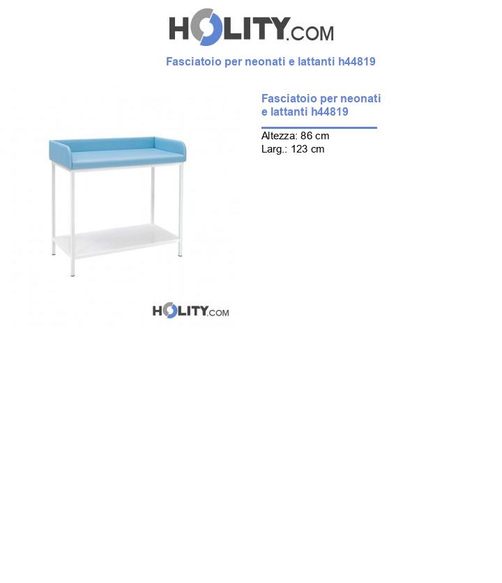 Fasciatoio per neonati e lattanti h44819