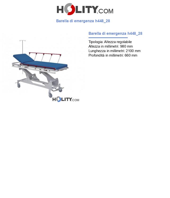 Barella di emergenza h448_28