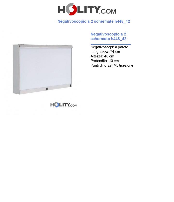 Negativoscopio a 2 schermate h448_42