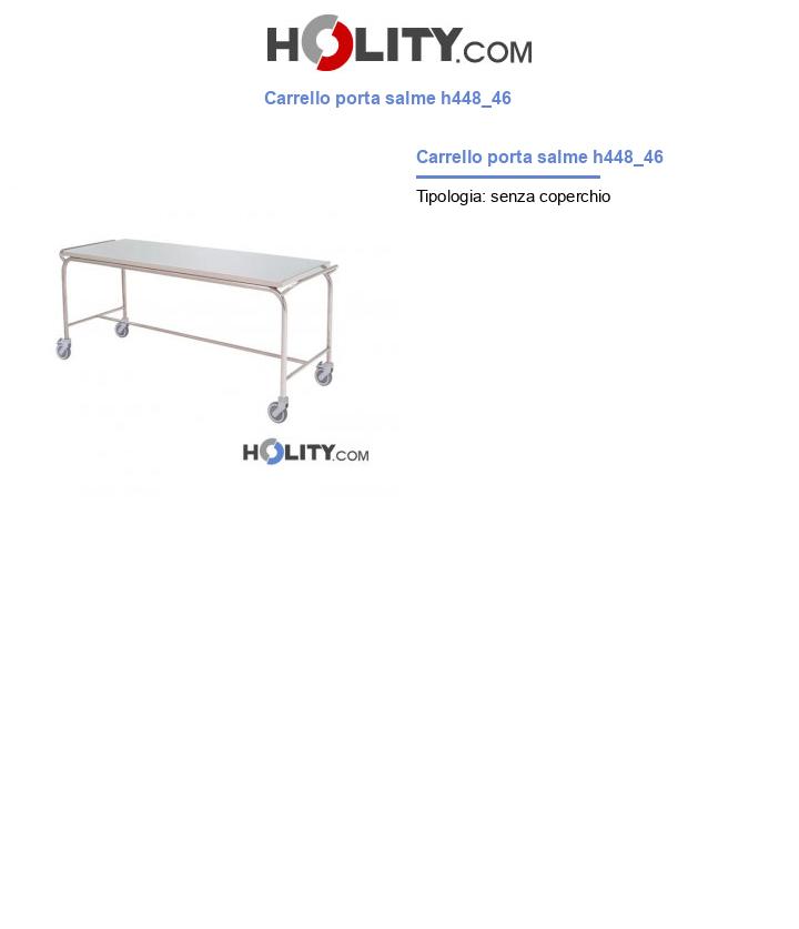 Carrello porta salme h448_46
