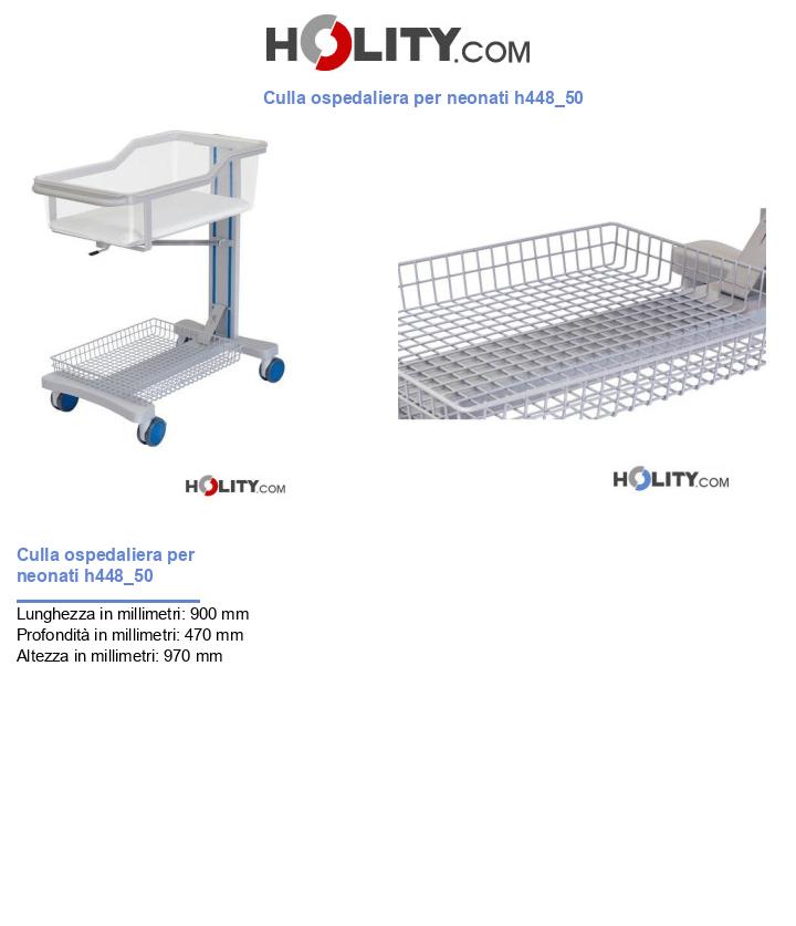 Culla ospedaliera per neonati h448_50