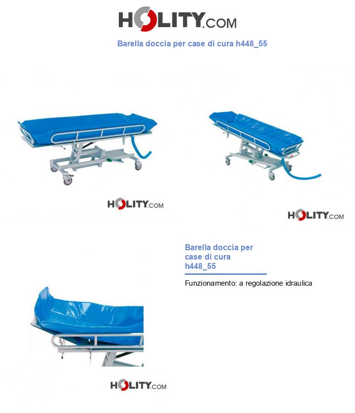 Barella doccia per case di cura h448_55