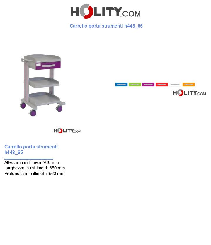 Carrello porta strumenti h448_65