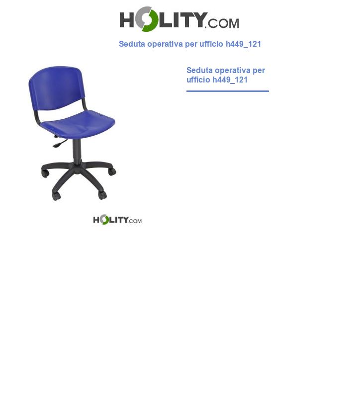 Seduta operativa per ufficio h449_121