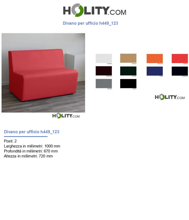 Divano per ufficio h449_123