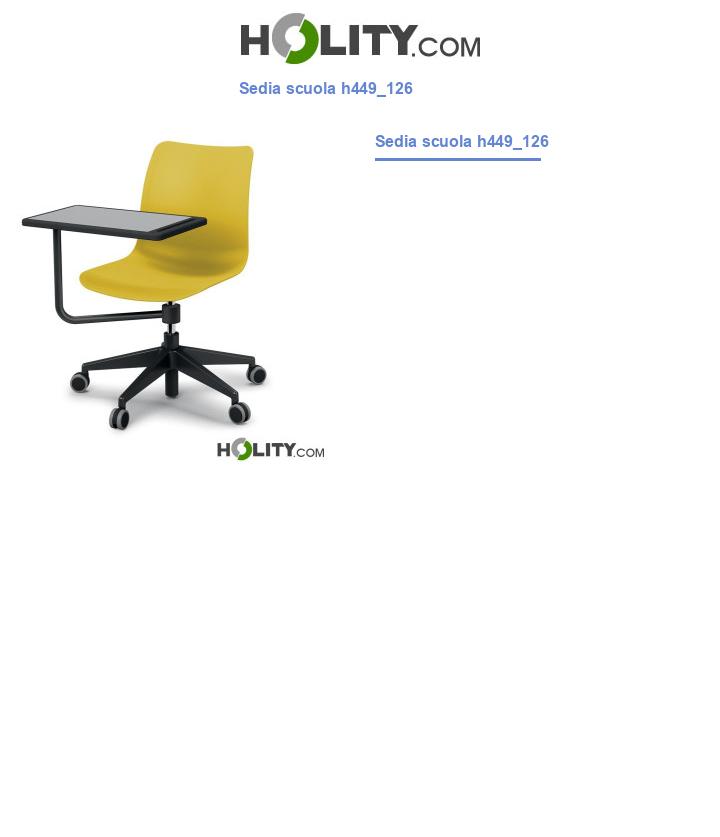 Sedia scuola h449_126
