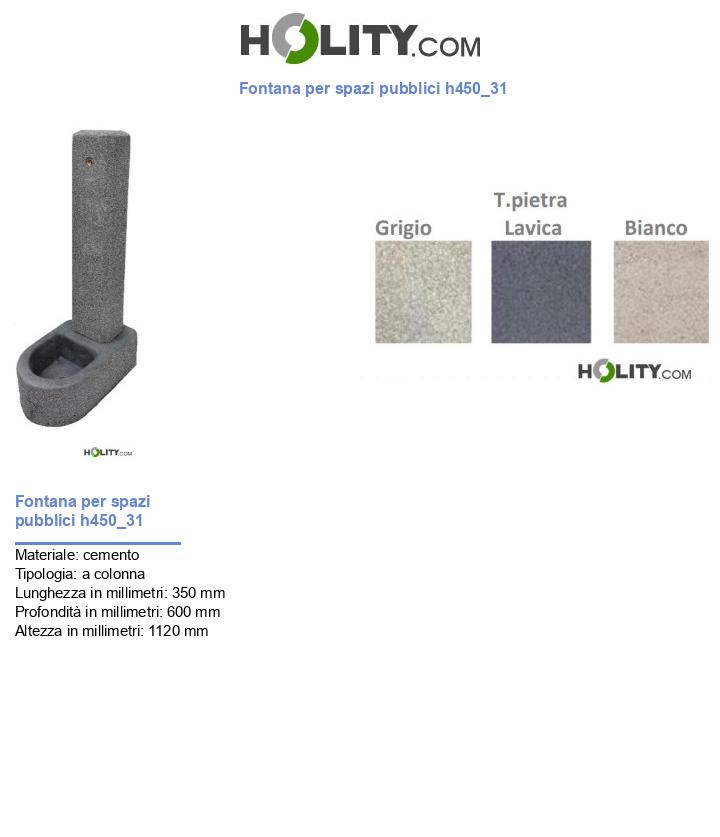 Fontana per spazi pubblici h450_31