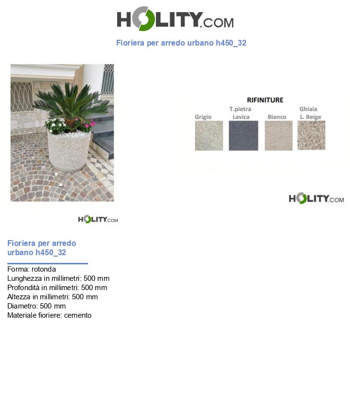 Fioriera per arredo urbano h450_32