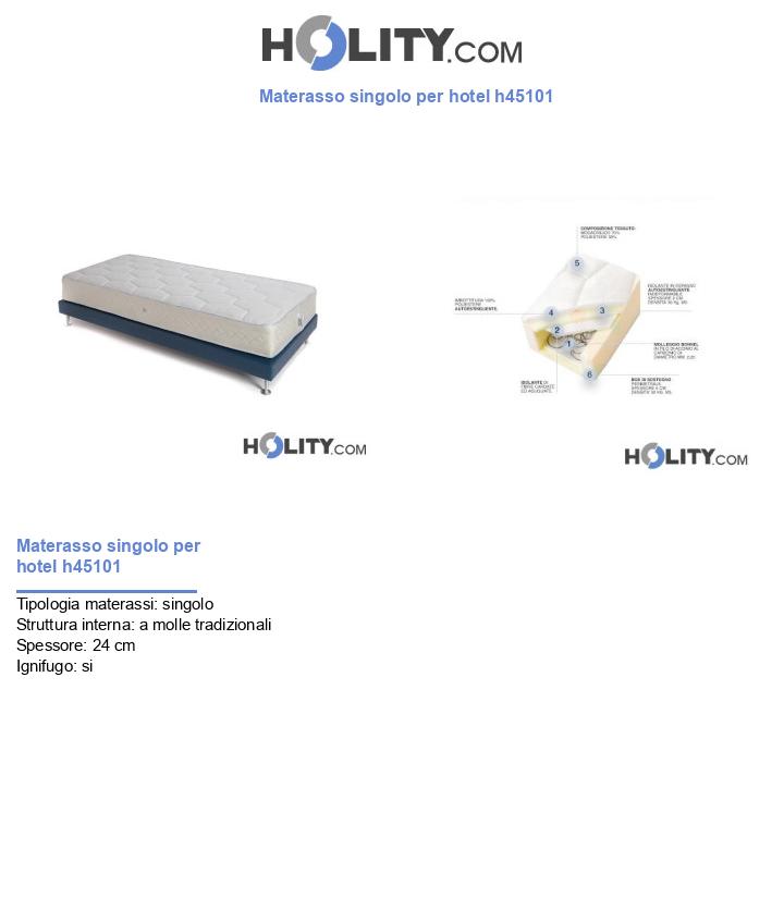 Materasso singolo per hotel h45101