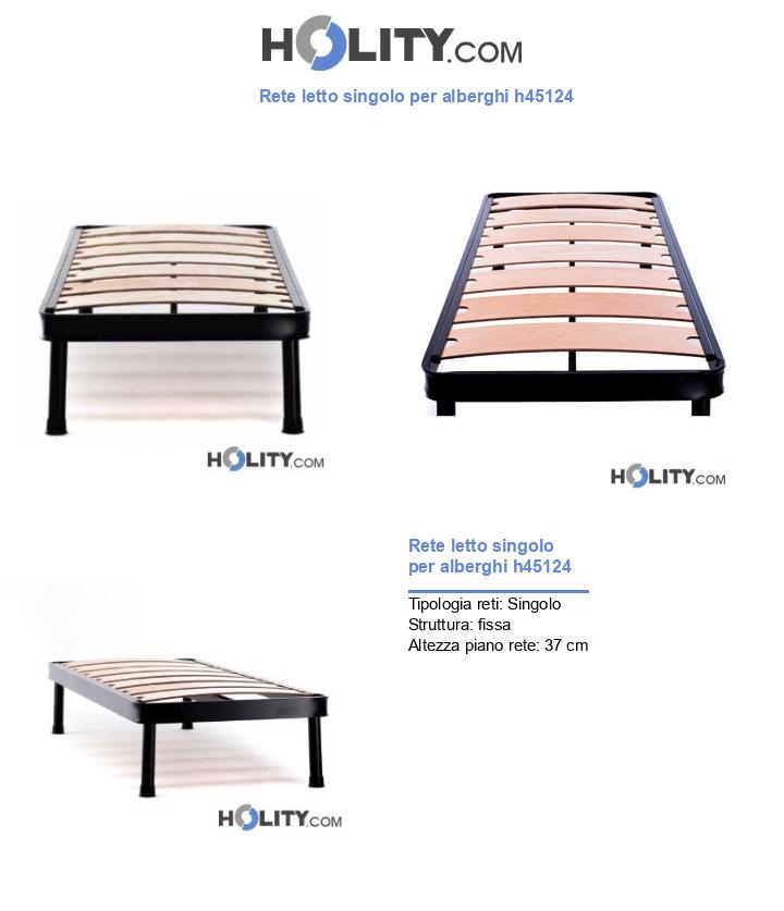 Rete letto singolo per alberghi h45124