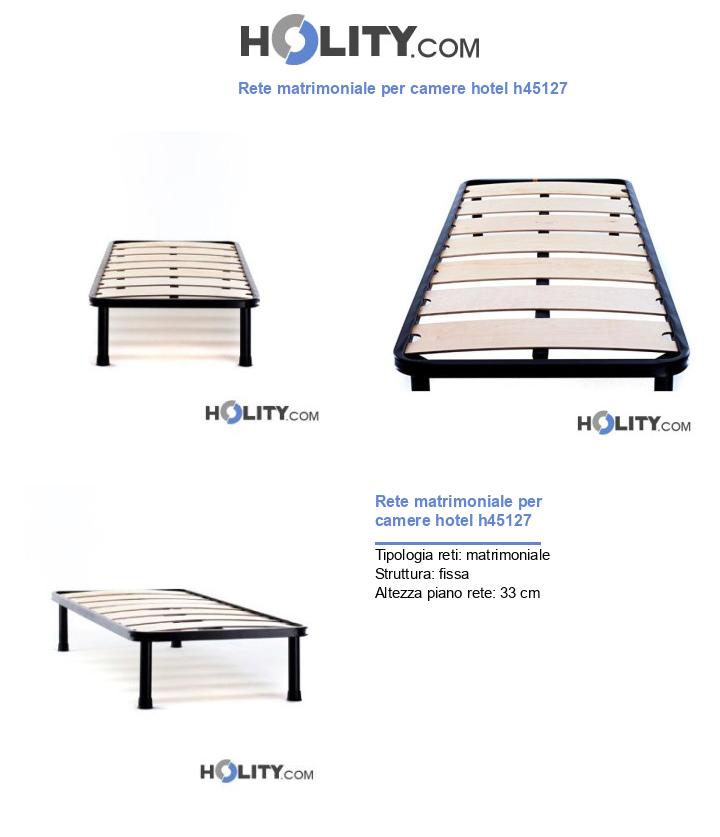 Rete matrimoniale per camere hotel h45127