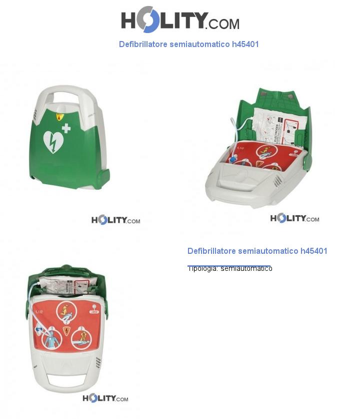 Defibrillatore semiautomatico h45401