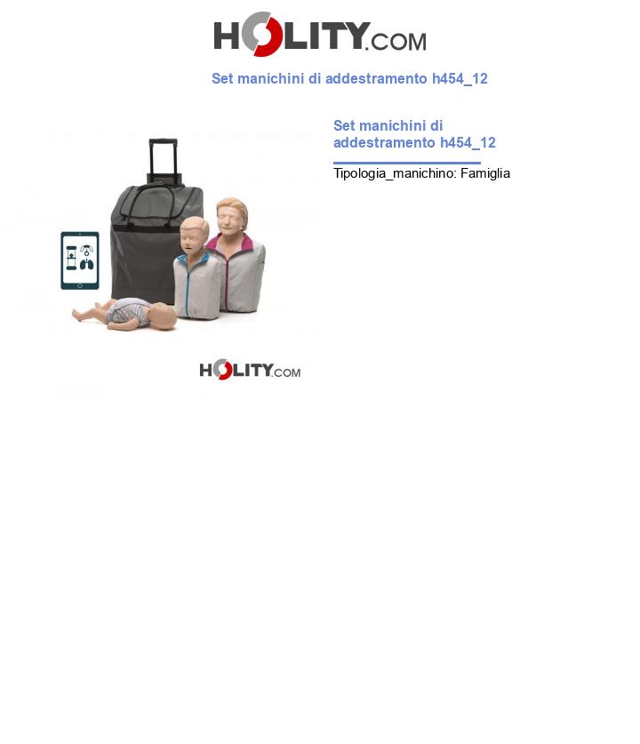 Set manichini di addestramento h454_12