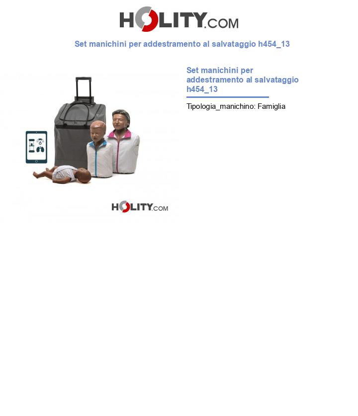 Set manichini per addestramento al salvataggio h454_13