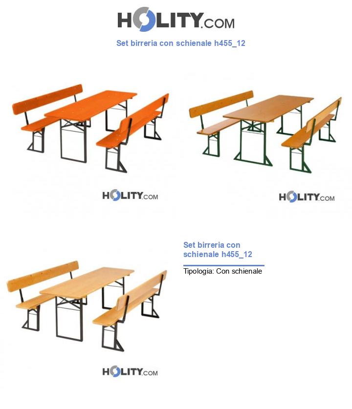 Set birreria con schienale h455_12
