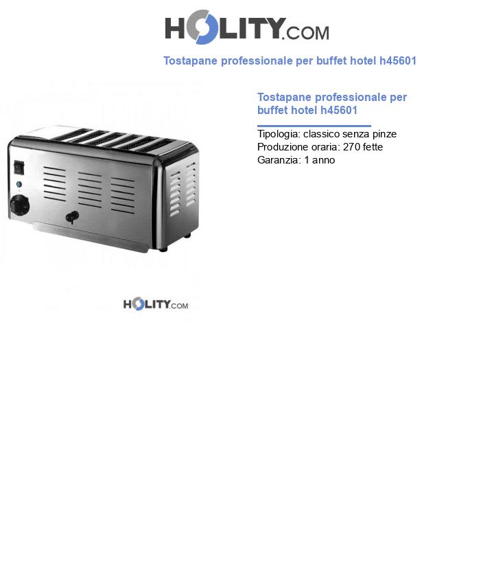 Tostapane professionale per buffet hotel h45601