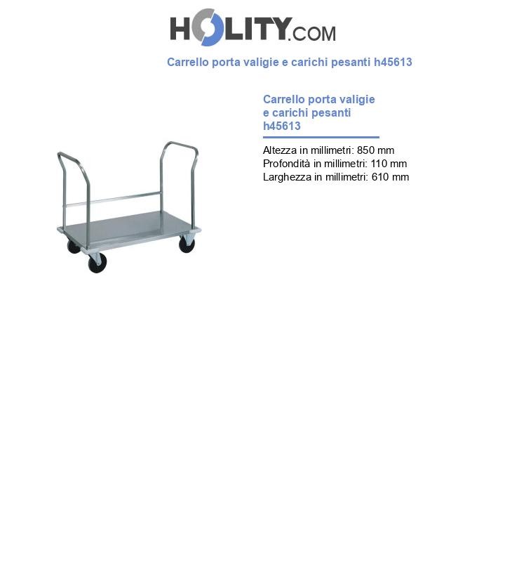 Carrello porta valigie e carichi pesanti h45613