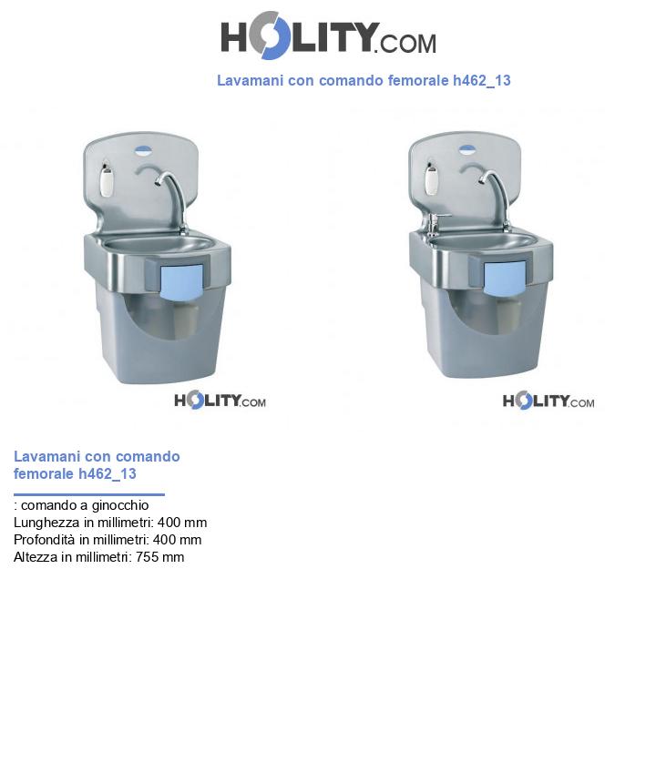 Lavamani con comando femorale h462_13