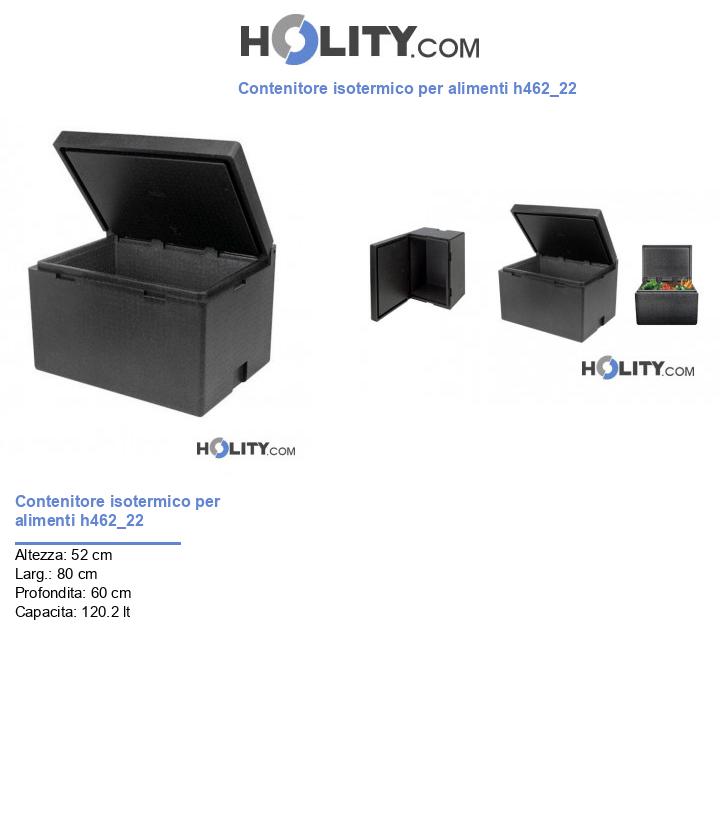Contenitore isotermico per alimenti h462_22