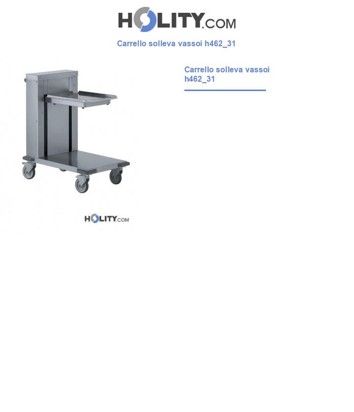 Carrello solleva vassoi h462_31