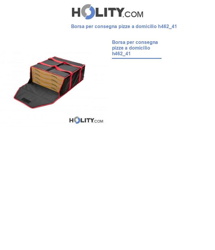 Borsa per consegna pizze a domicilio h462_41