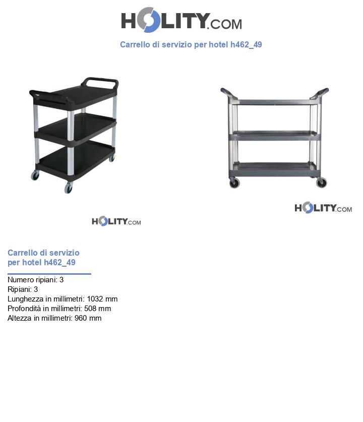 Carrello di servizio per hotel h462_49