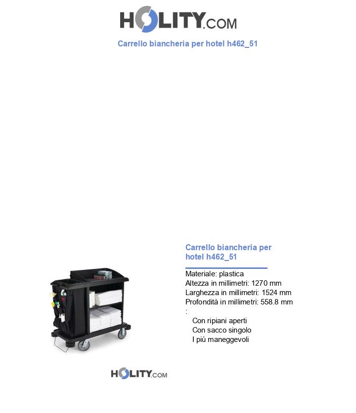 Carrello biancheria per hotel h462_51