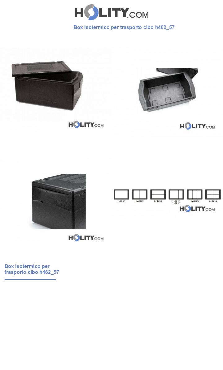 Box isotermico per trasporto cibo h462_57
