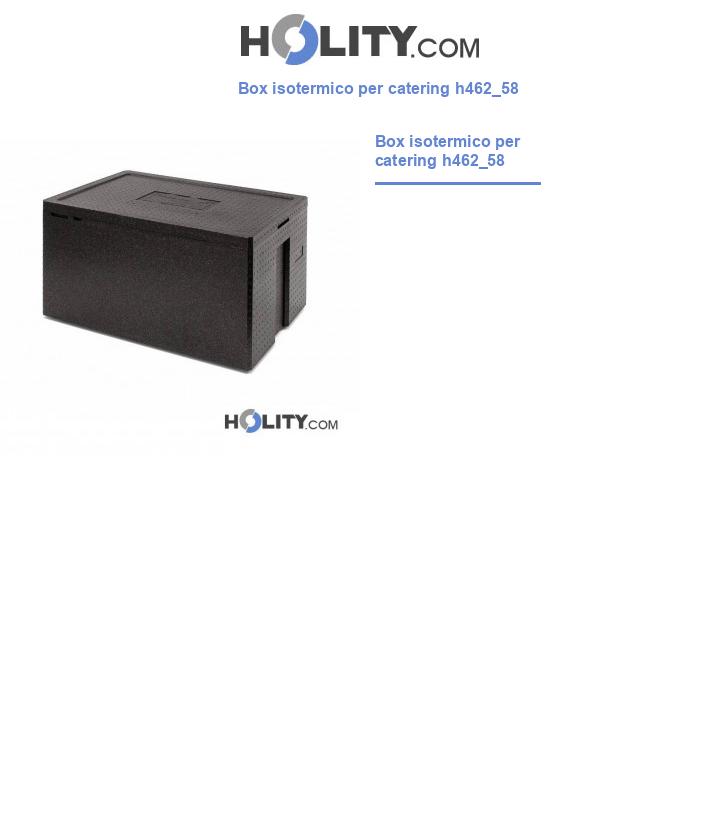Box isotermico per catering h462_58