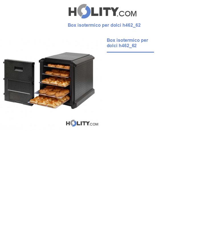 Box isotermico per dolci h462_62