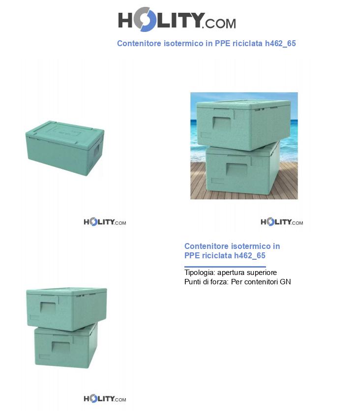 Contenitore isotermico in PPE riciclata h462_65