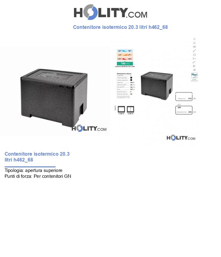 Contenitore isotermico 20.3 litri h462_68