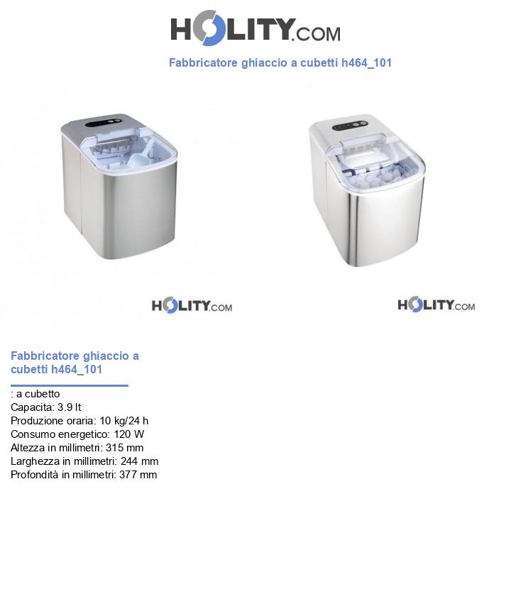 Fabbricatore ghiaccio a cubetti h464_101