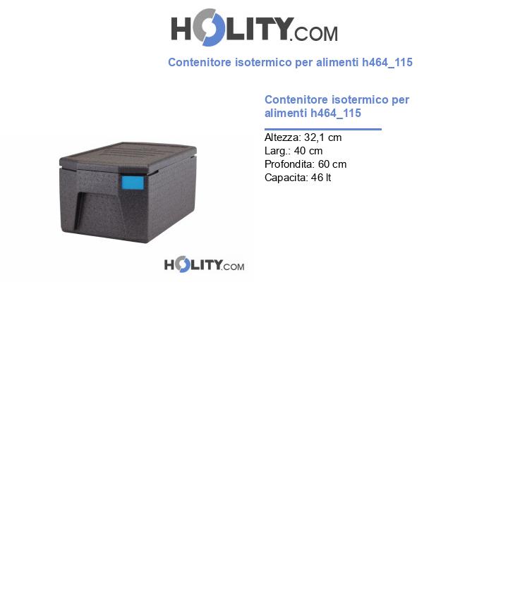 Contenitore isotermico per alimenti h464_115