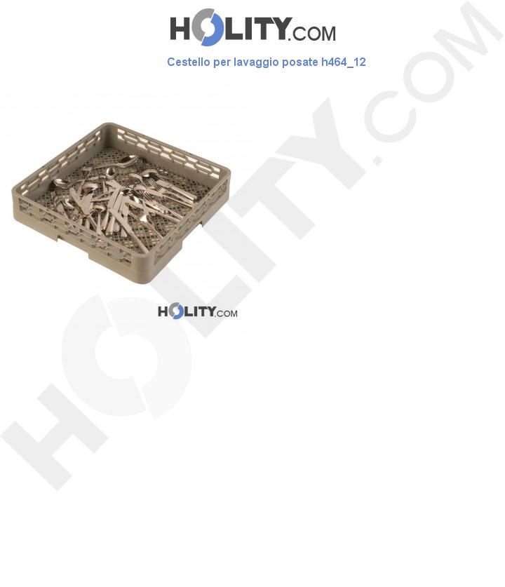 Cestello per lavaggio posate h464_12