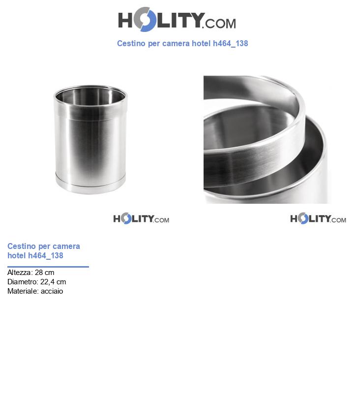 Cestino per camera hotel h464_138