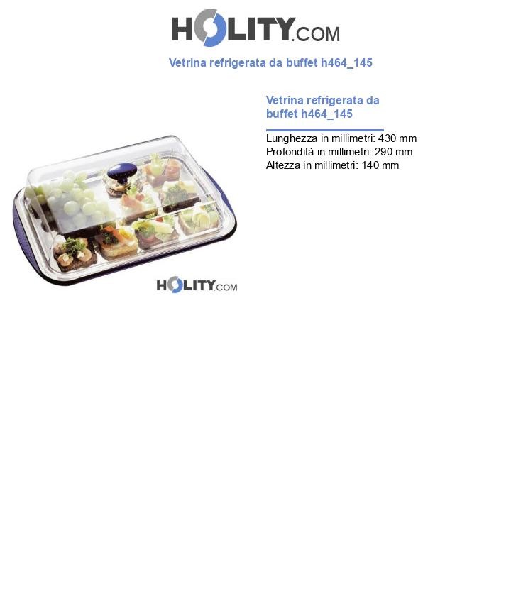 Vetrina refrigerata da buffet h464_145