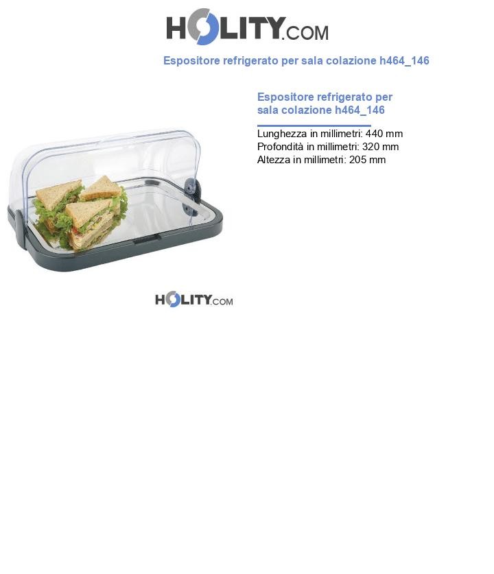 Espositore refrigerato per sala colazione h464_146