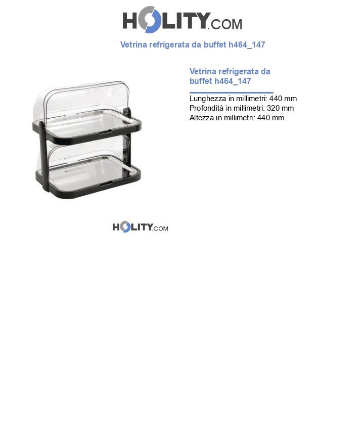 Vetrina refrigerata da buffet h464_147