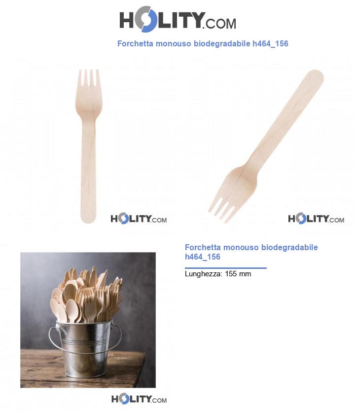 Forchetta monouso biodegradabile h464_156