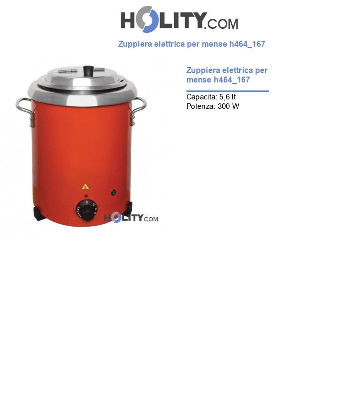 Zuppiera elettrica per mense h464_167