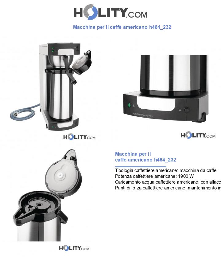 Macchina per il caffè americano h464_232