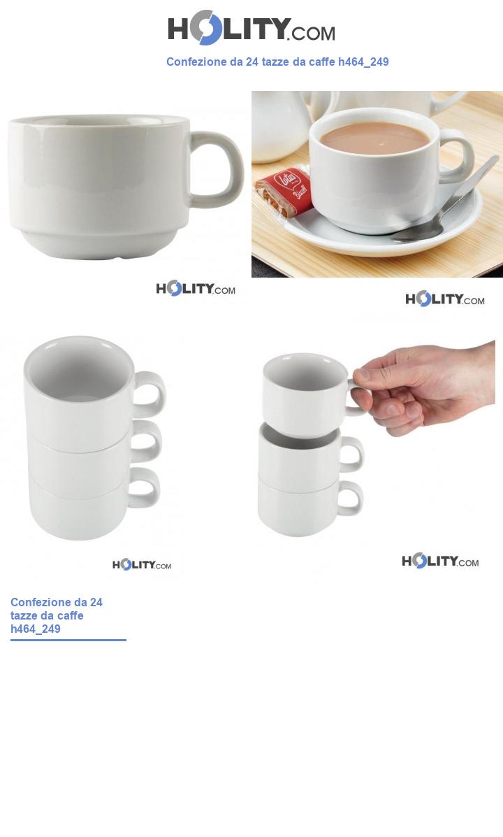 Confezione da 24 tazze da caffe h464_249