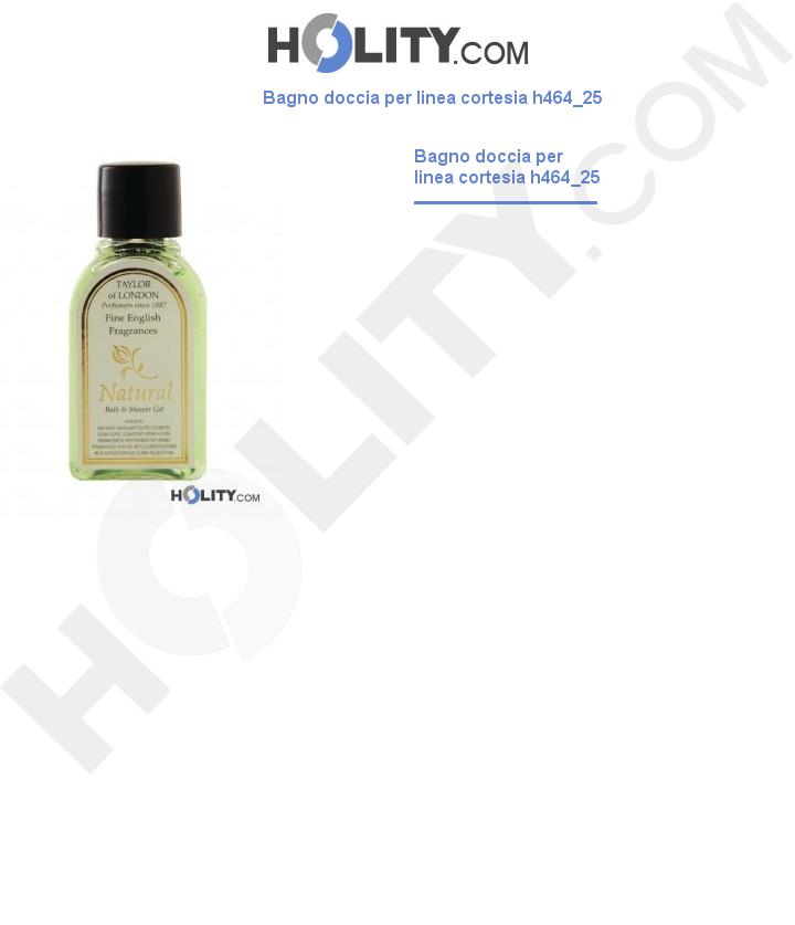 Bagno doccia per linea cortesia h464_25